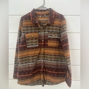 Striped Multicolor Womens  Shirt